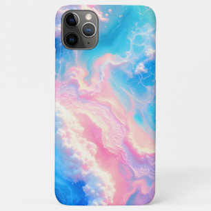 Blauwe Oceaangolven Roze Zomer Zee Strand Turquois Case-Mate iPhone Case