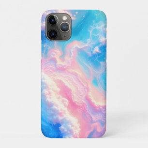 Blauwe Oceaangolven Roze Zomer Zee Strand Turquois Case-Mate iPhone Case