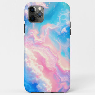 Blauwe Oceaangolven Roze Zomer Zee Strand Turquois Case-Mate iPhone Case