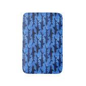 Blauwe oceaanhaai badmat (Voorkant Verticaal)