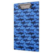 Blauwe oceaanhaai klembord (Links)