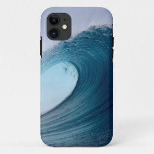 Blauwe oceaansurfgolven iPhone 11 hoesje