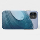 Blauwe oceaansurfgolven Case-Mate iPhone case (Achterkant (horizontaal))