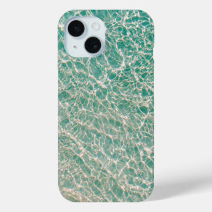 Blauwe Ocean Summer Beach Waves iPhone 15 Case