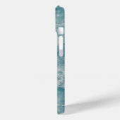 Blauwe Ocean Summer Beach Waves Case-Mate iPhone Case (Achterkant / Links)