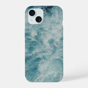 Blauwe Ocean Summer Beach Waves iPhone 15 Case