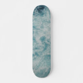 Blauwe Ocean Summer Beach Waves Persoonlijk Skateboard (Voorkant)