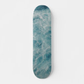 Blauwe Ocean Summer Beach Waves Persoonlijk Skateboard (Voorkant)