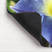 Blauwe ochtendgloren muismat (Hoek)