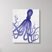 Blauwe octopus