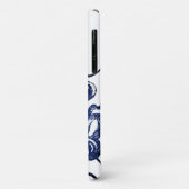 Blauwe octopus Case-Mate iPhone case (Achterkant/links)