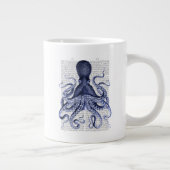 Blauwe octopus grote koffiekop (Rechts)