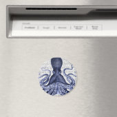 Blauwe octopus magneet (Insitu (Vaatwasser))