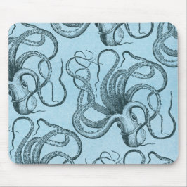 Blauwe octopus muismat