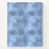 Blauwe octopus notitieboek (Achterkant)
