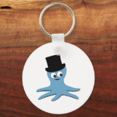 Blauwe octopus sleutelhanger (Voorkant)