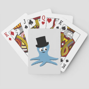Blauwe Octopus Speelkaarten