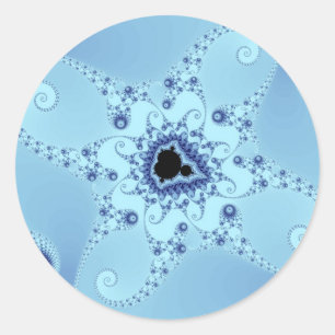 Blauwe Octopussen Stickers