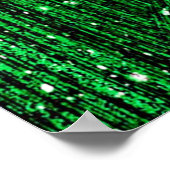 Blauwe of rode pil neo poster (Hoek)