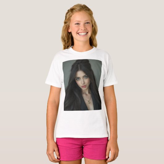 Blauwe ogen 11 t-shirt (Voorkant volledig)