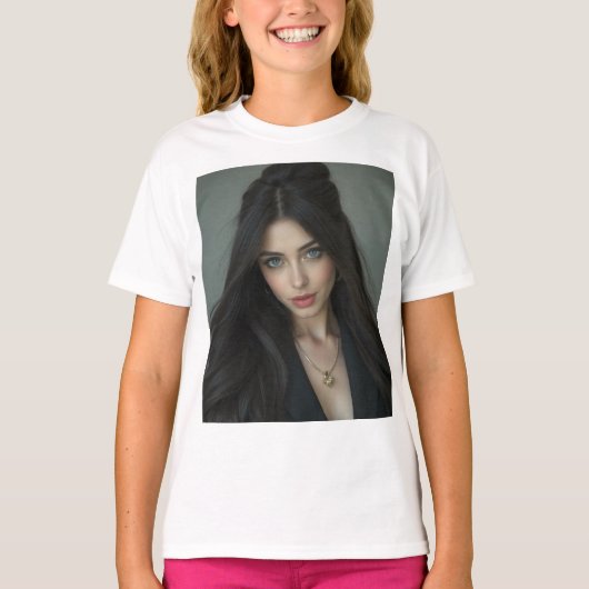 Blauwe ogen 11 t-shirt (Voorkant)