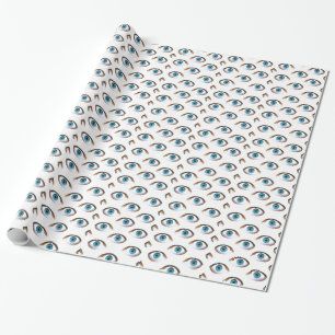 blauwe ogen cadeaupapier