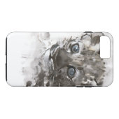 Blauwe ogen Case-Mate iPhone case (Achterkant (Horizontaal))