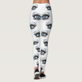 Blauwe ogen leggings (Achterkant)