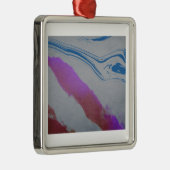 Blauwe ogen metalen ornament (Rechts)