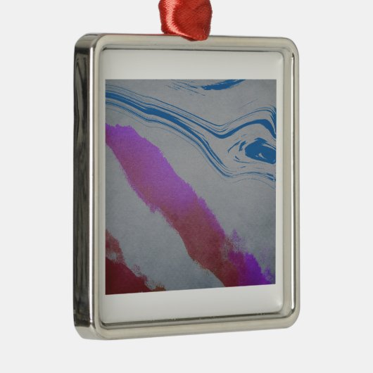 Blauwe ogen metalen ornament (Rechts)