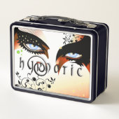 Blauwe ogen Mode make-up (Achterkant)