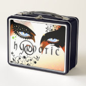 Blauwe ogen Mode make-up (Voorkant)