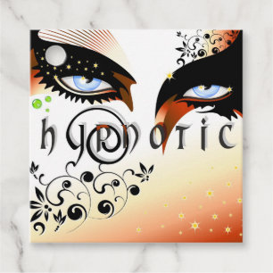 Blauwe ogen Mode make-up Bedankjes Labels