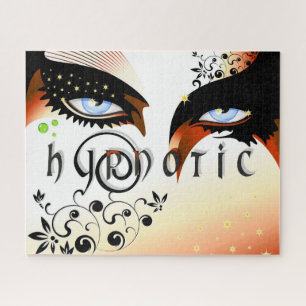 Blauwe ogen Mode make-up Legpuzzel