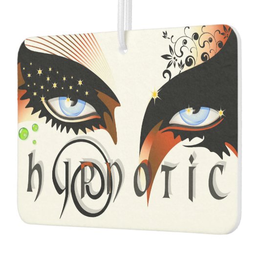 Blauwe ogen Mode make-up Luchtverfrisser (Links)