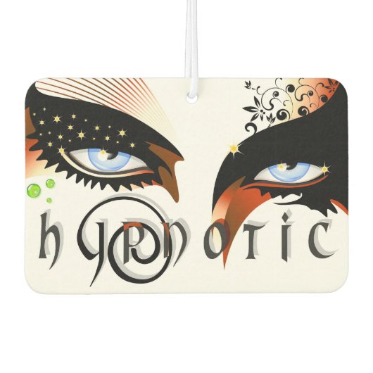 Blauwe ogen Mode make-up Luchtverfrisser (Voorkant)