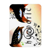 Blauwe ogen Mode make-up Magneet (Verticaal)