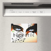 Blauwe ogen Mode make-up Magneet (Insitu (Vaatwasser))