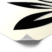 Blauwe ogen Mode make-up Poster (Hoek)