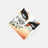 Blauwe ogen Mode make-up Servet (Hoek)