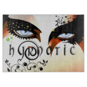 Blauwe ogen Mode make-up Snijplank (Voorkant)