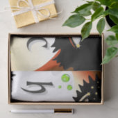 Blauwe ogen Mode make-up Tissuepapier (Geschenk)