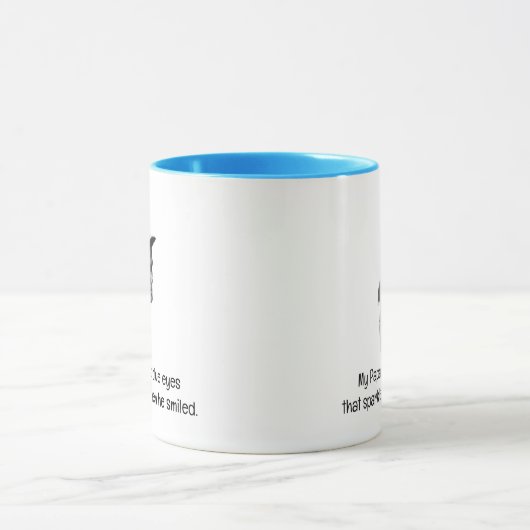 Blauwe Ogen Mok (Midden)