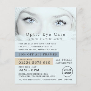 Blauwe ogen, Opticien, Technische specialist Flyer