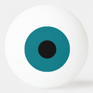 Blauwe ogen pingpongbal