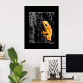 Blauwe ogen poster (Thuiskantoor)