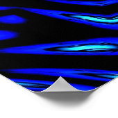 Blauwe Ogen Poster (Hoek)