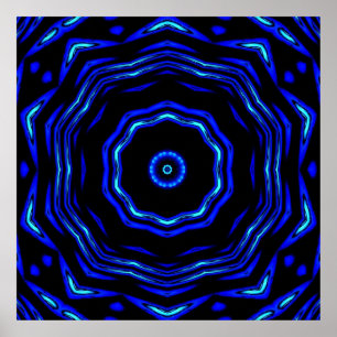 Blauwe Ogen Poster