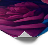 Blauwe ogen prinses poster (Hoek)