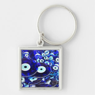 Blauwe ogen sleutelhanger
